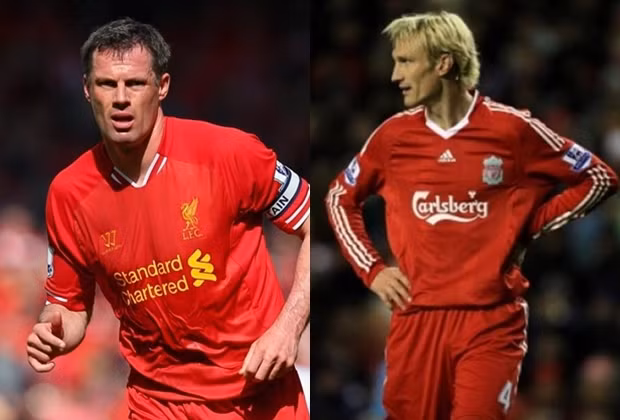 Jamie Carragher và Sami Hyypia là bộ đội hậu vệ rất chất lượng của Liverpool, được đánh giá là một trong những cặp trung vệ xuất sắc nhất châu Âu khi vô địch Champions League mùa giải 2004/05. Tại Premier League, dù không thể cùng nhau đứng trên bục cao nhất nhưng họ cũng có khoảng thời gian gắn bó khá dài (280 trận).