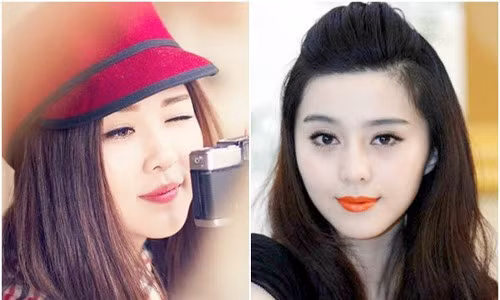 Với nước da trắng, chiếc cằm nhọn, cô gái này trông khá giống với mỹ nhân họ Phạm nổi tiếng.