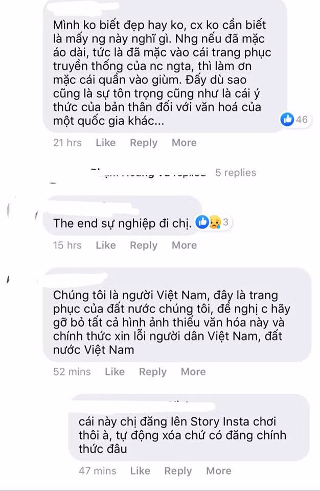 Fan Việt tỏ ra rất bức xúc trước những hình ảnh của Musgraves.