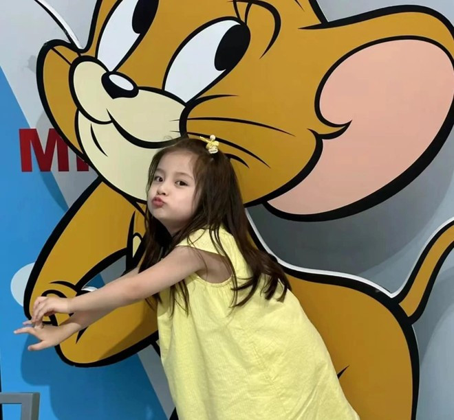 Hình ảnh thường ngày của sao nhí.