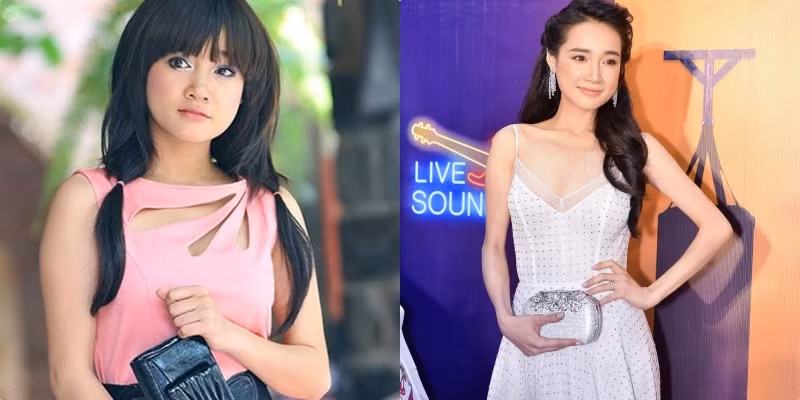Một trong những màn “vịt hóa thiên nga” xuất sắc nhất trong showbiz chính là Nhã Phương. Trường Giang tiết lộ vợ tập luyện và leo cân kiểm tra mỗi ngày. (Ảnh: Tổng hợp).