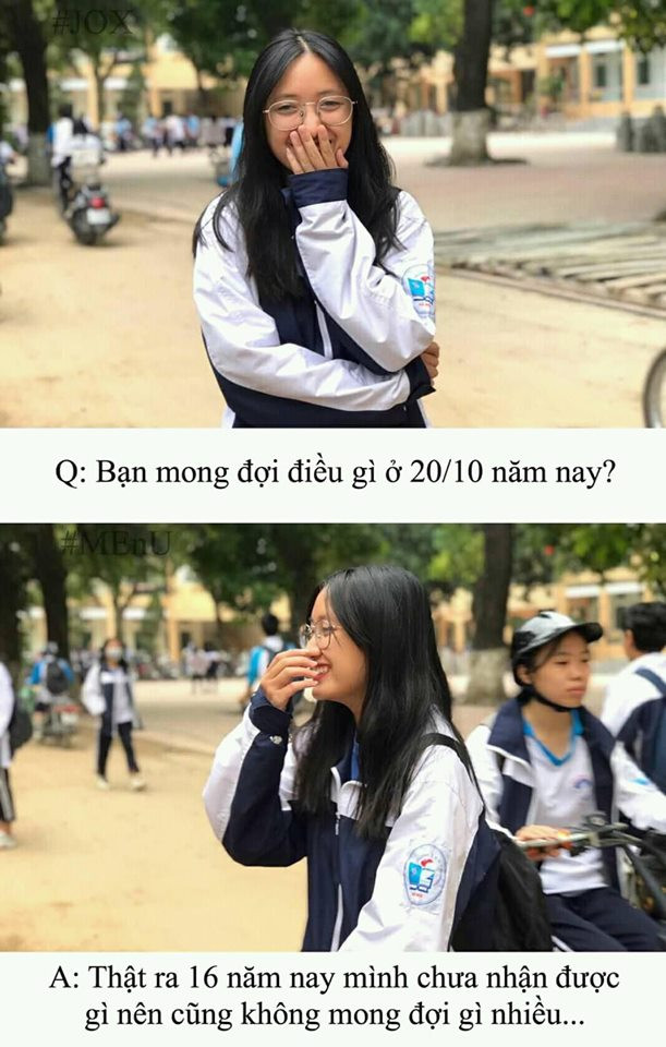 Tuy nhiên cũng có 1 số bạn nữ chưa từng được "trải nghiệm" cảm giác được tặng quà trong ngày đặc biệt này.