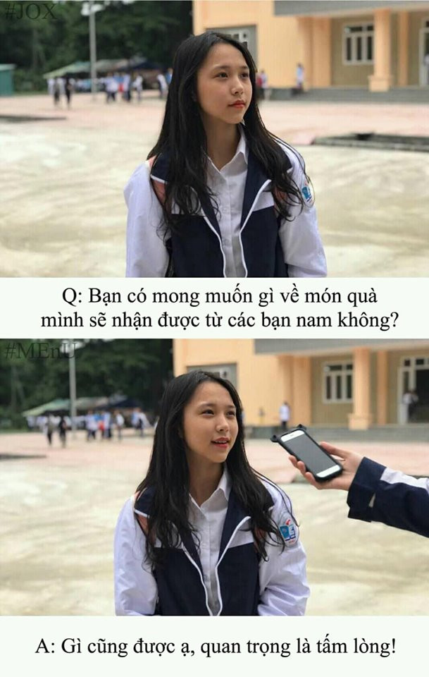 Những câu trả lời thật thà, thú vị của các nam sinh, nữ sinh về dịp 20/10 đã khiến cho CĐM xôn xao.