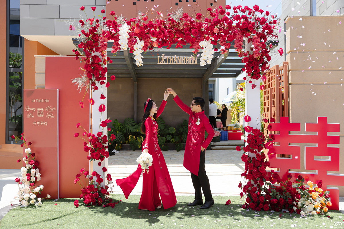 Cặp đôi đã có 7 năm yêu nhau trước khi về chung nhà.