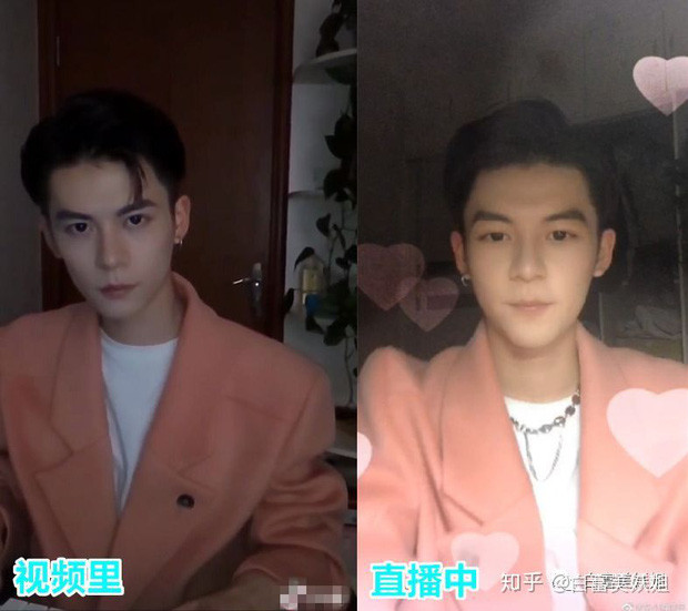 Trong một lần đang livestream, hot boy 9X lỡ tay tắt luôn app chỉnh sửa, khuôn mặt anh chàng bỗng chốc thay đổi 180 độ khiến fans đơ người. Dù vẫn thuộc dạng ưa nhìn nhưng không thể khiến mọi cô gái xao xuyến như phiên bản được chỉnh sửa kỹ càng.