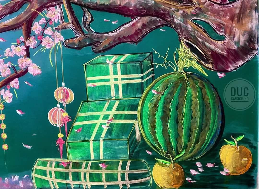 Khi xem những bức tranh này, nhiều người đã phải cảm thán: "Bảng không phế, phấn không phế, tôi phế", "vẽ xong chắc không ai nỡ xóa đi mất".