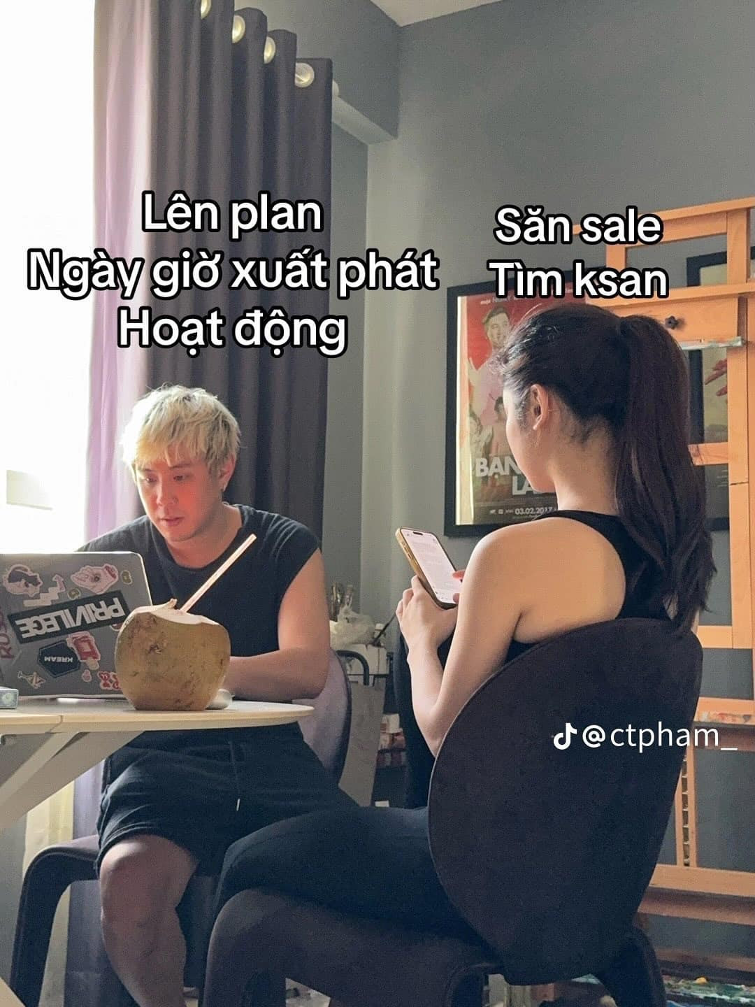 Từ những hình ảnh đời thường, fan cho rằng cặp đôi đã chuyển đến sinh sống cùng nhà.