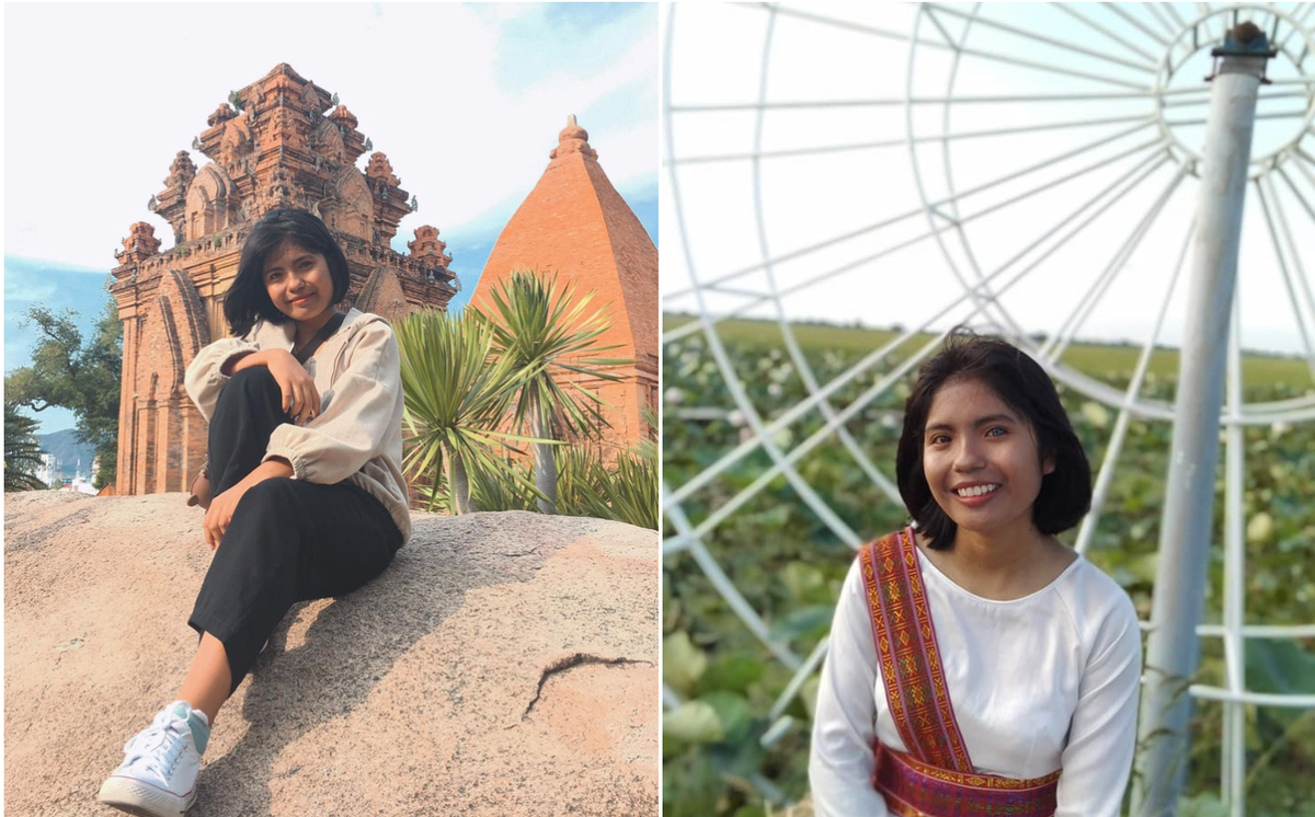 Chia sẻ về lựa chọn học ngành Quản trị du lịch và lữ hành, SaPa cho hay: “Mình thích lữ hành và muốn có cơ hội đặt chân tới nhiều địa danh của đất nước. Trong tương lai, mình muốn kiếm thật nhiều tiền để lo cho gia đình và có thể đi đây đi đó”.