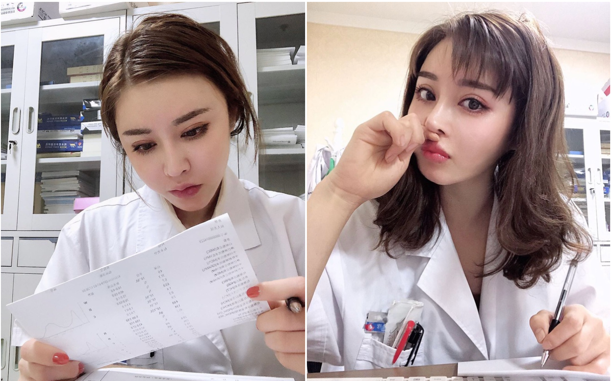 Công việc chính của Hợp Vinh là y tá một bệnh viện ở Thanh Đảo, tỉnh Sơn Đông. Khi dịch Covid-19 bùng phát, cô thường xuyên cập nhật không khí làm việc khẩn trương và thể hiện quyết tâm chống dịch của bản thân cũng như các nhân viên y tế tại bệnh viện. Bên cạnh đó, cô còn cho biết đã ủng hộ 100.000 nhân dân tệ (hơn 14.400 USD) để chung tay đẩy lùi dịch.