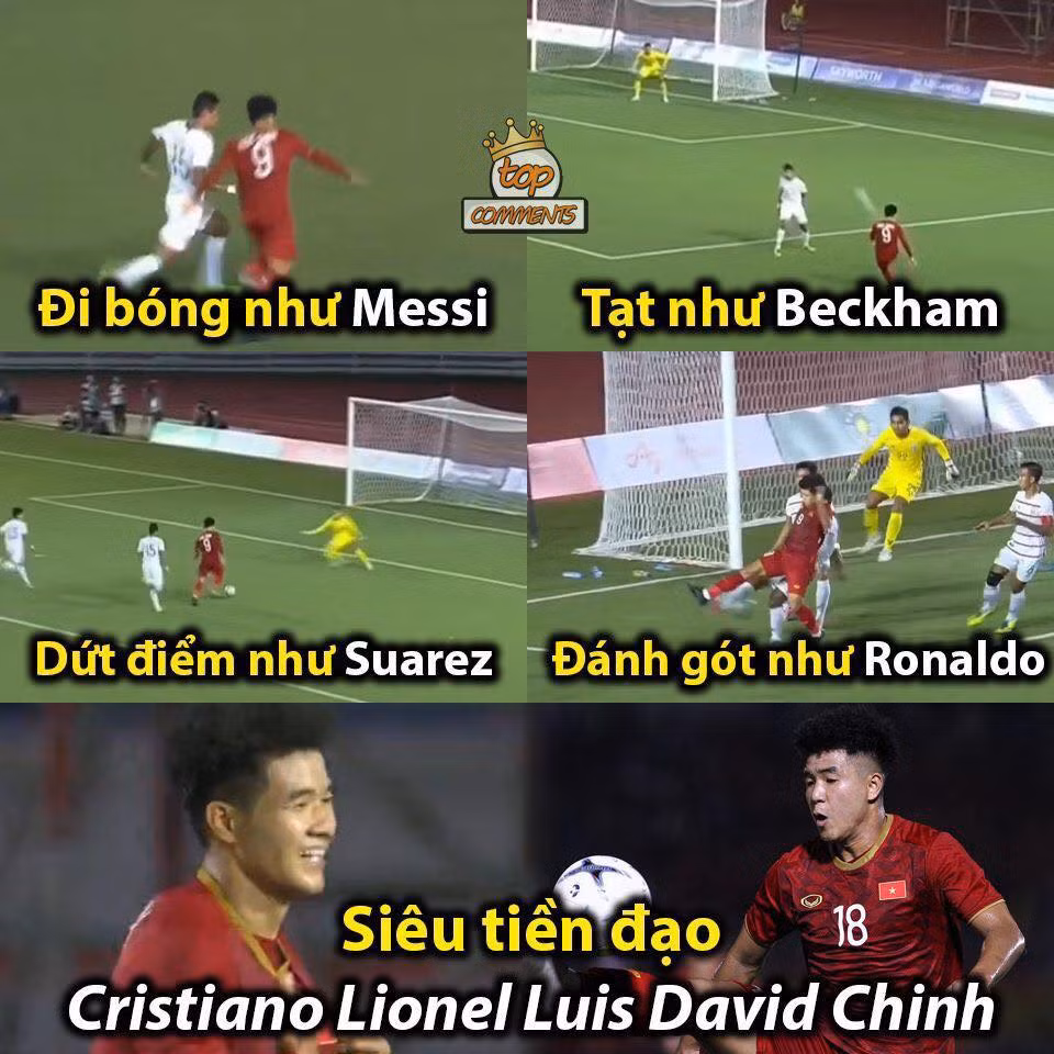 Lộ danh tính thật của siêu tiền đạo tuyển U22 Việt Nam: Cristiano Lionel Luis David Chinh.
