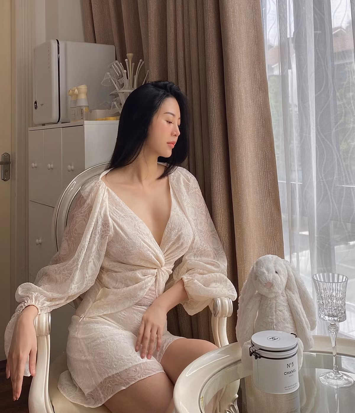 Dù trải qua 2 lần sinh khá dày nhưng Vũ Ngọc Châm đã nhanh chóng lấy lại được phong độ đỉnh cao. 