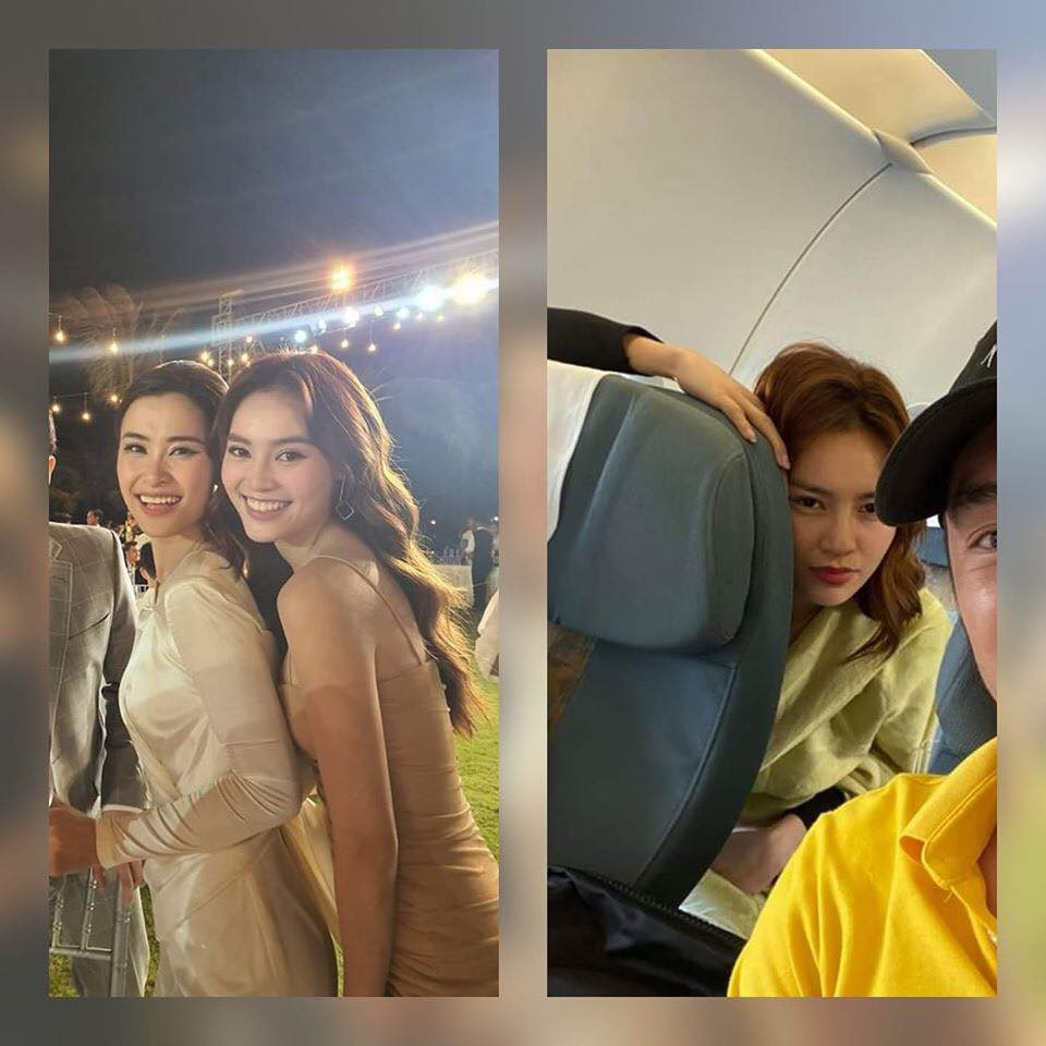Sau 1 ngày tham dự và "đòi" hát chúc mừng trong đám cưới của Đông Nhi, Lan Ngọc thất thần lên máy bay về Sài Gòn.