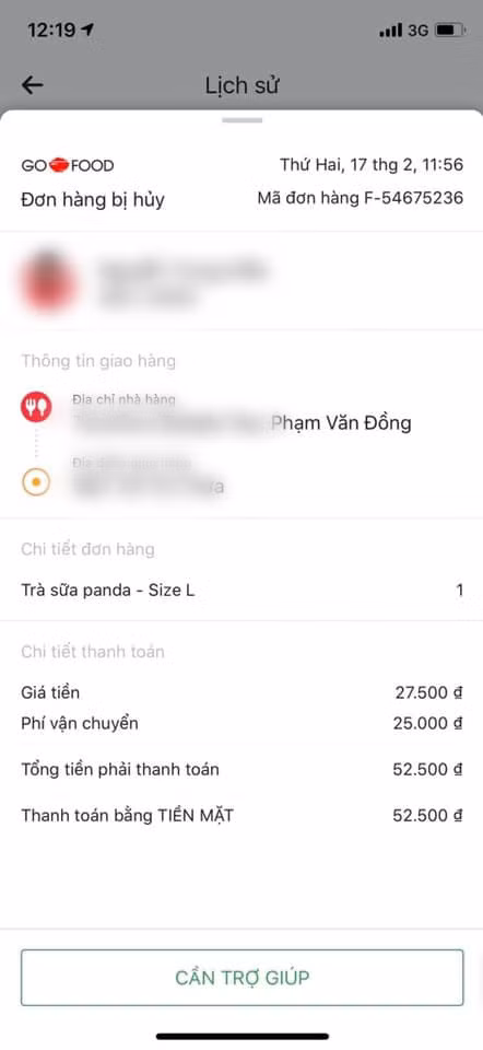 Tai xe cong nghe ngang nhien ga tinh khach hang gay phan no
