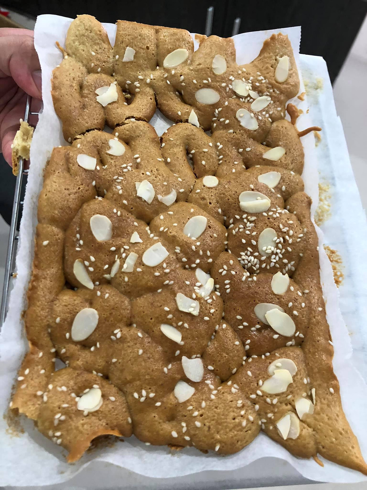 Món bánh quy khiến ai nấy đều khóc thét. Trong chuyện bếp núc, nhiệt tình và vụng về ghép lại đúng bằng từ phá hoại.