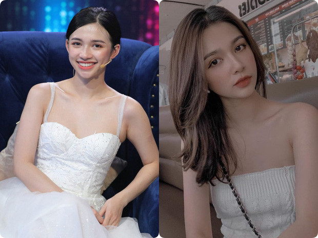 Hot girl Người ấy là ai? tiếp Theo bị liệt vào danh sách "dìm hàng" là Diễm Quỳnh ở tập 2. Ngoài đời xinh lung linh, vậy mà make up lên hình cô nàng lại nhìn không sang chảnh từ tóc đến lớp trang điểm.