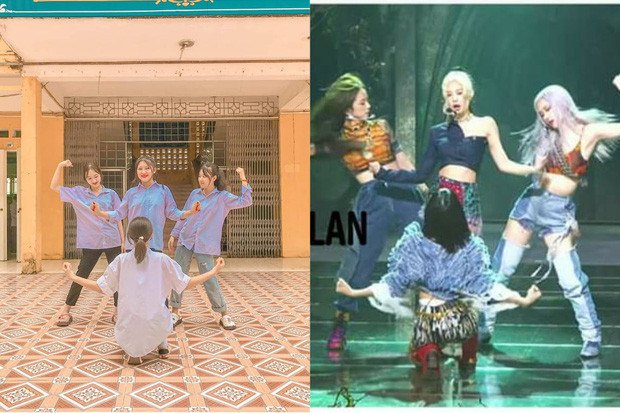 Mới đây, một nhóm học sinh nữ đã bắt trend, pose dáng chụp hình sống ảo giống hệt các thành viên Blackpink, loạt ảnh ngay sau khi đăng tải đã nhận được đông đảo sự quan tâm của cộng đồng fan Kpop.