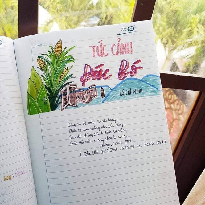 Mỗi tác phẩm được điểm thêm những chi tiết khá bắt mắt.