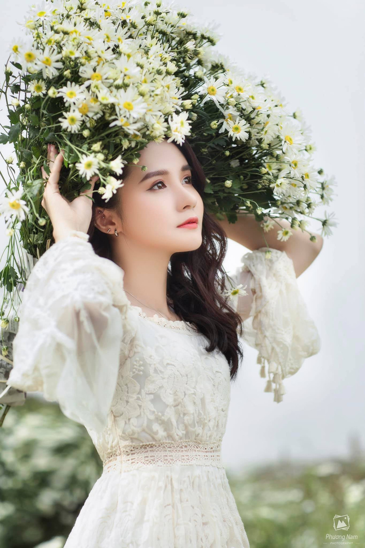 Minh Tâm từng được chú ý trong cuộc thi ảnh online Hoa hậu Hoàn vũ Việt Nam.