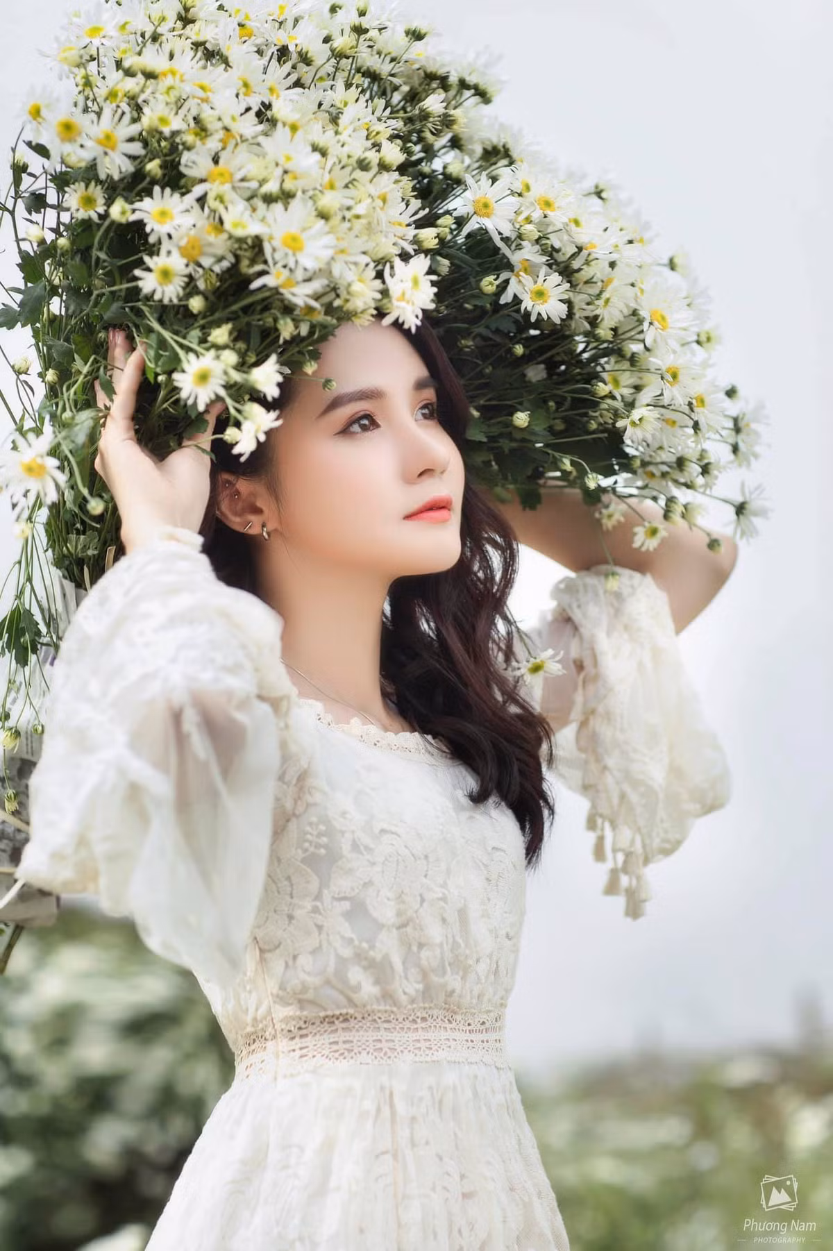 Minh Tâm từng được chú ý trong cuộc thi ảnh online Hoa hậu Hoàn vũ Việt Nam.