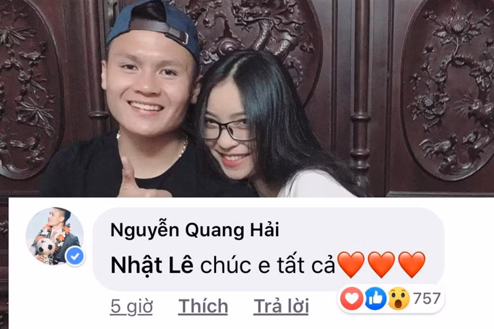 Mặc dù chưa hề lên tiếng về việc tái hợp thế nhưng với những bằng chứng rõ như ban ngày thì Quang Hải và Nhật Lê cũng khó có thể phủ nhận thông tin này.