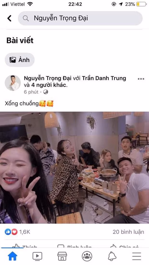 Sau rum beng voi Quang Hai, “co chu tiem nail” bi nghi hen ho Trong Dai?