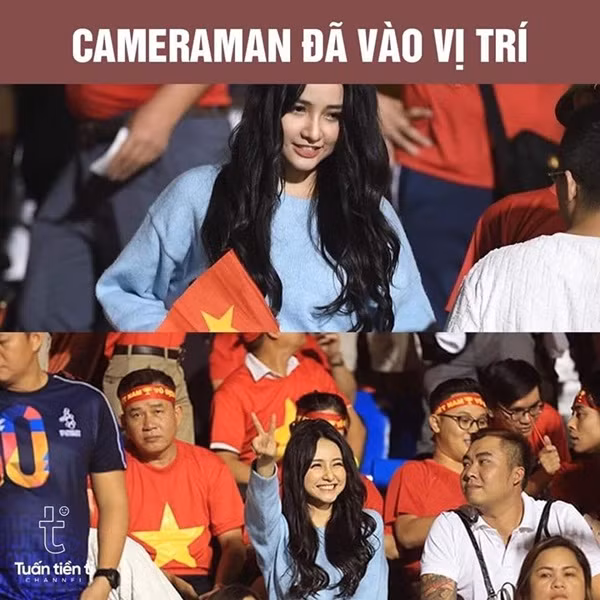 Trong trận chung kết môn bóng đá nam SEA Games 30, bên cạnh chiến thắng của các cầu thủ U22 Việt Nam thì danh tính của cô nàng hot girl trên khán đài cũng được cộng đồng mạng quan tâm.
