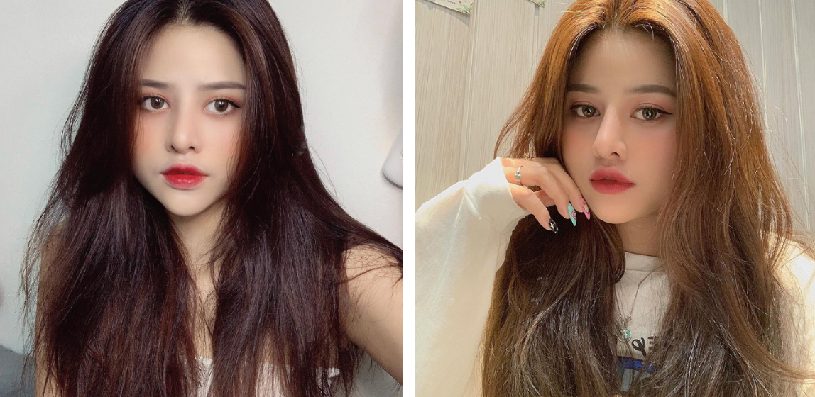 Cô chị Kim Chi hiền lành, e dè.