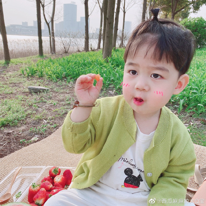 Nếu xét ra thì nét của cậu bé không phải quá hoàn hảo, chiếc mũi không cao thế nhưng suy cho cùng, trẻ con chỉ cần mập mạp, trắng trẻo một chút là đã khiến ai cũng phải cưng nựng.