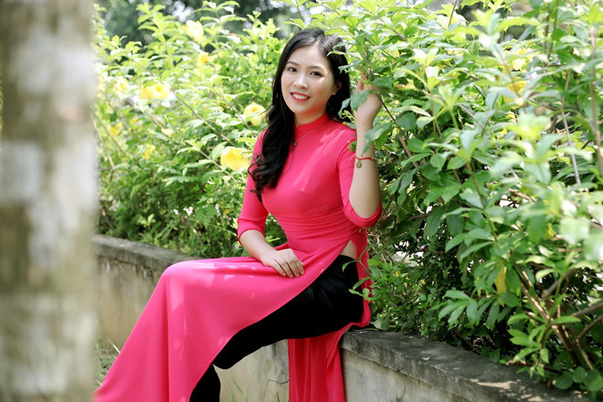 Trước những lời khen, nữ cảnh sát chia sẻ: "Mình mong mọi người nhớ tới mình là nữ chiến sĩ CAND dân tộc Tày đã khẳng định được bản thân tại cuộc thi sắc đẹp"- Nguồn ảnh: Xuân Trường, NVCC.