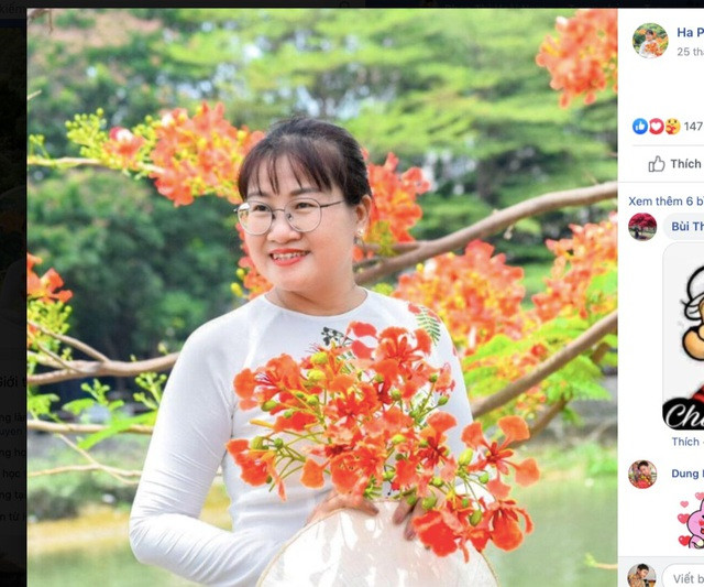 Nhiều thế hệ học sinh đăng ảnh cùng hoa phượng bày tỏ sự tiếc nuối khi loài cây gắn liền với thời áo trắng sắp không còn nữa.