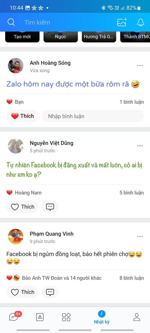 Zalo trở nên rôm rả, nhộn nhịp hơn bao giờ hết