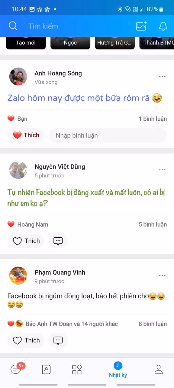 Zalo trở nên rôm rả, nhộn nhịp hơn bao giờ hết