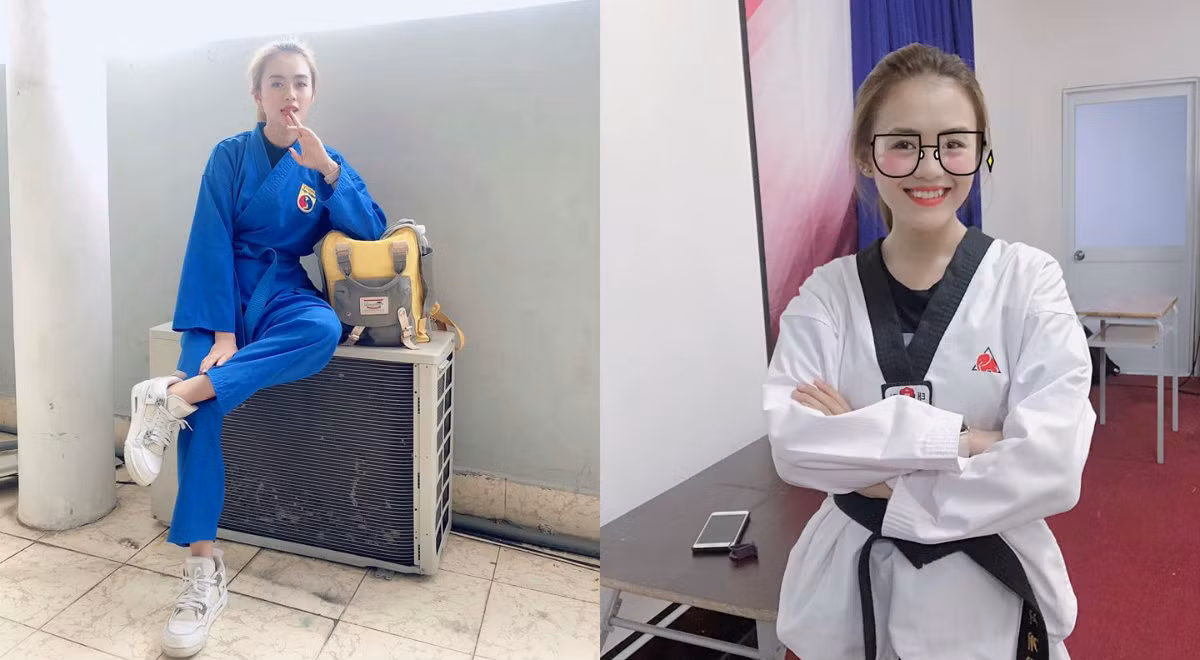 Được biết, Thảo Uyên từng vô địch cả 2 nội dung đối kháng và quyền của tỉnh. Bên cạnh taekwondo, Uyên còn học thêm môn vovinam.