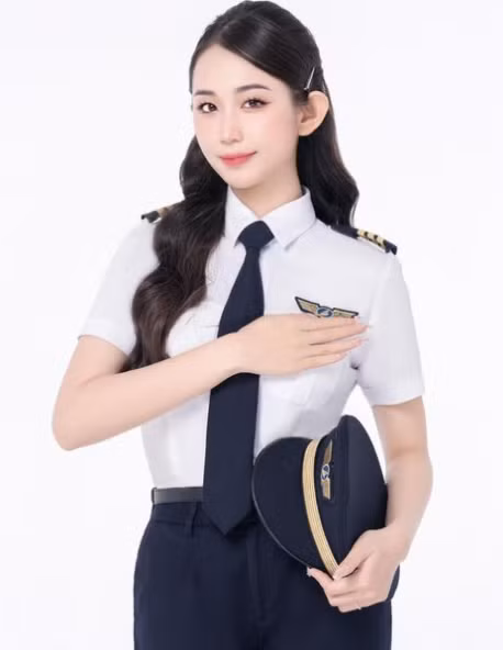 Nữ phi công đầu tiên ở Việt Nam thử sức lái máy bay phản lực - Hình 2 Nu phi cong dau tien o Viet Nam thu suc lai may bay phan luc-Hinh-2