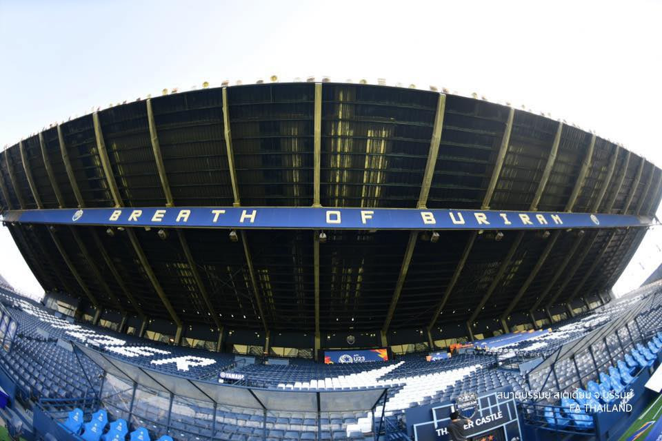 Thái Lan lựa chọn các sân vận động hàng đầu của cả nước làm địa điểm tổ chức VCK U23 Châu Á như Rajamangala, Buriram, Tinsulanon…