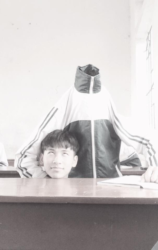 Độ kinh dị hay hài hước của trào lưu "giấu đầu hở đuôi" phụ thuộc vào biểu cảm của người tham gia và cách chụp, chỉnh sửa hình ảnh.