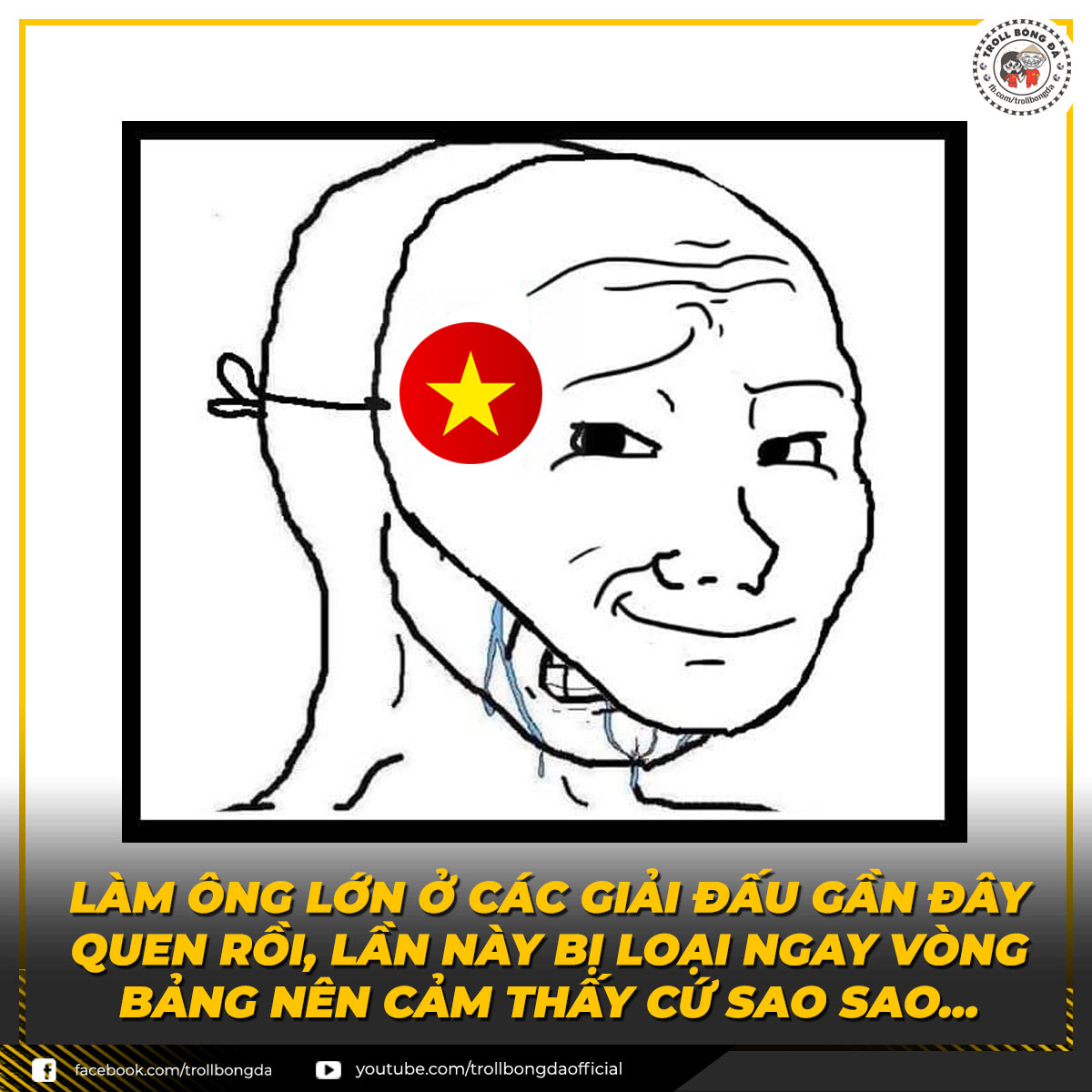 "Cố tỏ ra là mình ổn nhưng sâu bên trong nước mắt là biển rộng", tự an ủi tập trung cho giải bóng đá lớn nhất hành tinh World Cup 2022, thua để về nhà ăn tết nhưng tất cả cầu thủ, ban huấn luyện và các cổ động viên đều rất buồn khi phải chia tay U23 Châu Á 2020.