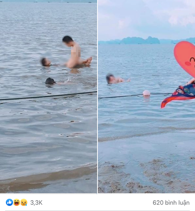 Trên MXH mới đây chia sẻ nhiều về hình ảnh một cặp đôi tạo dáng phản cảm khi đi tắm biển đã khiến dân tình lên án và phê phán gay gắt.