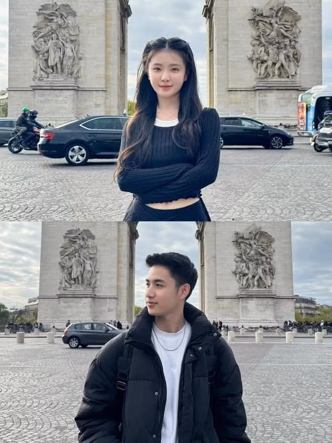 Anh chàng từng bị người đẹp ngó lơ khi gửi lời mời kết bạn Facebook mãi nhưng không được đồng ý. Đó là khi cả 2 đều đang đi du học, Vũ tình cờ xem được vlog trên Youtube của Dương và biết cô đang ở Pháp.