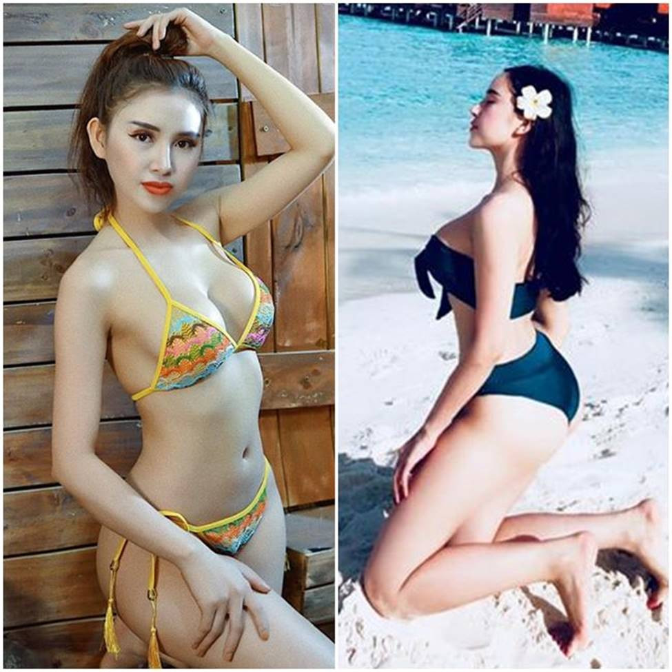 Người đẹp đến từ Bình Thuận sở hữu gương mặt sáng cùng 3 vòng 86-60-92 với chiều cao 1m68. 