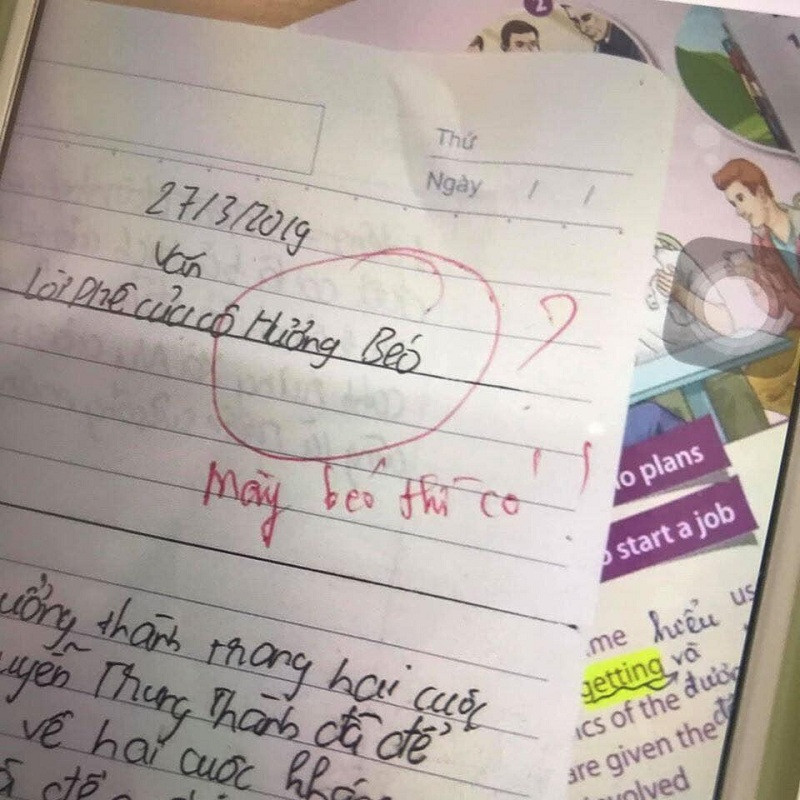 Che co giao beo, hoc sinh nhan loi phe khong the ba dao hon