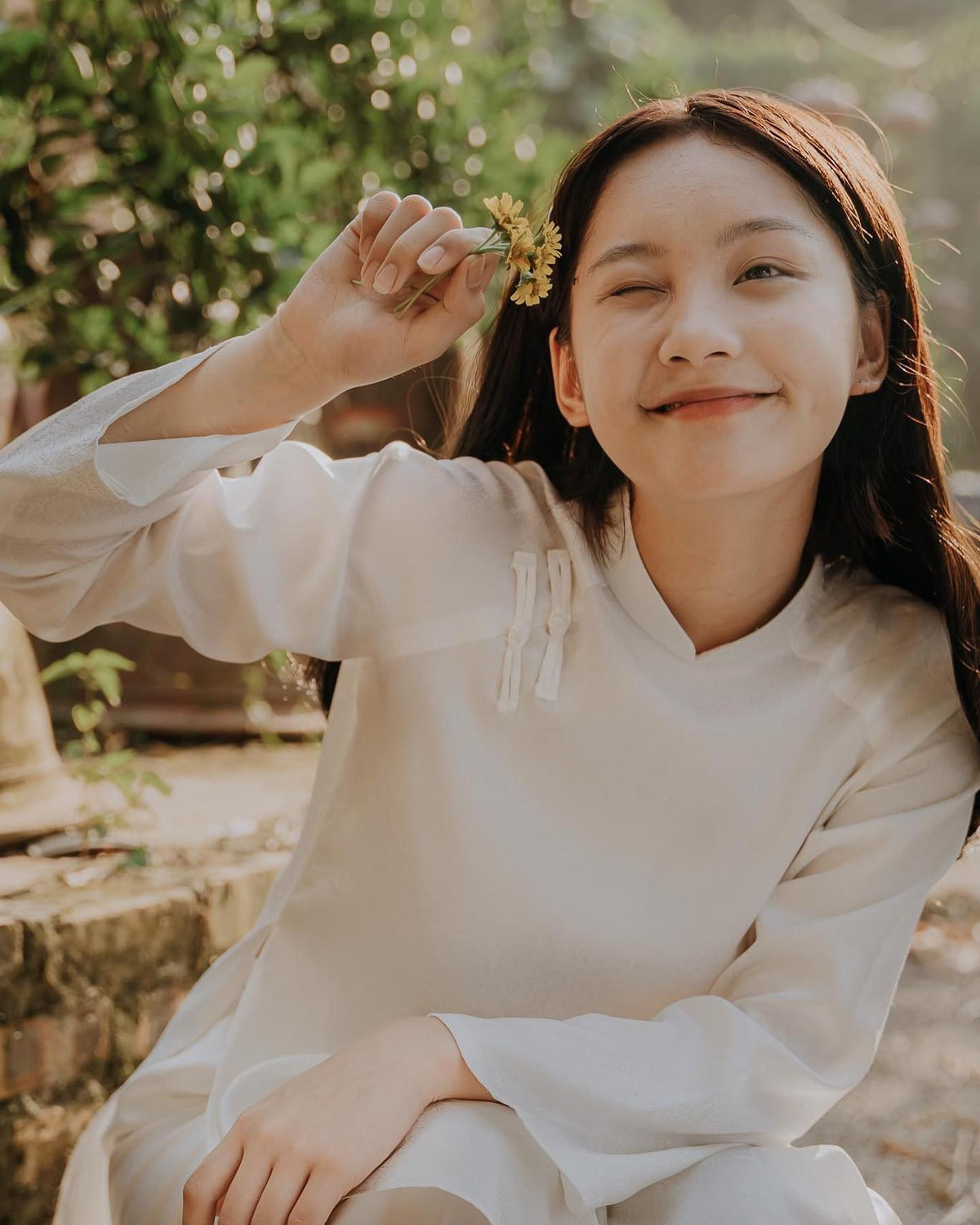 Chia sẻ về kế hoạch sắp tới, nữ diễn viên 21 tuổi tiết lộ đã nghỉ hẳn nghề mẫu ảnh và sẽ tập trung trau dồi kỹ năng diễn xuất để có thể đi đường dài với nghề diễn.