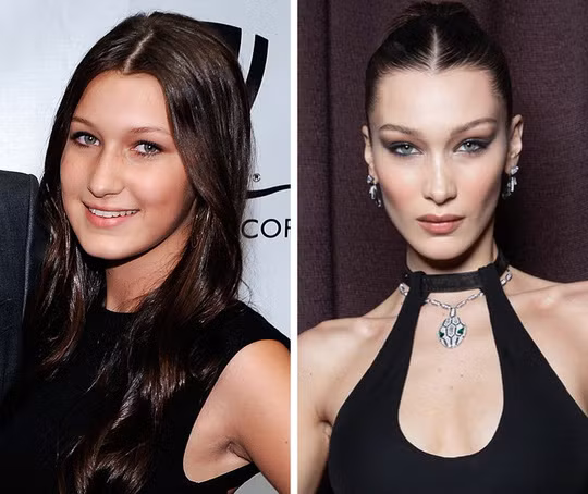 Bella Hadid hiện tại là một trong những siêu mẫu nổi tiếng thế giới. Hình ảnh 10 năm trước của cô với gương mặt mũm mĩm khiến nhiều người không tin nổi.