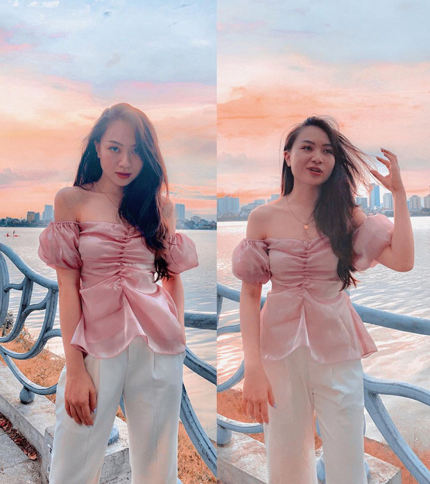 Cô nàng cho rằng điều đó rất bình thường nên không ngại show ra những khoảnh khắc xấu xí của mình. "Vài lúc xấu xí, có lẽ cũng không sao cả, bởi những thứ thú vị đôi khi cũng kì quặc, và không hoàn hảo mà", Hạnh Chip tâm sự. Ngoài ra, cô nàng cũng thoải mái chia sẻ những tấm ảnh chụp hỏng khá hài hước và chân thực. Thực tế thì ai mà chẳng chụp cả trăm tấm ảnh mới lựa được một tấm ưng ý.