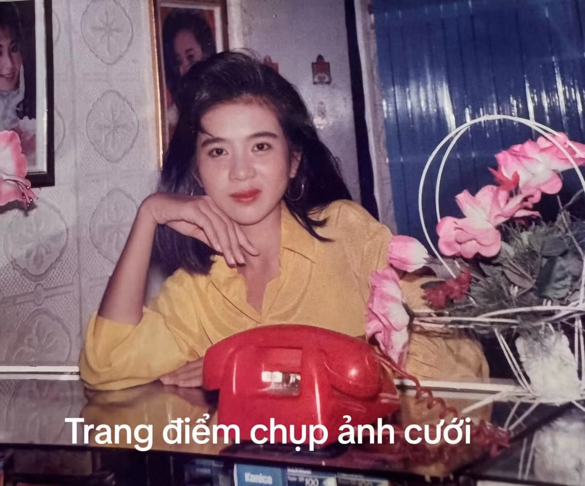 Nhiều người phải xuýt xoa về nhan sắc của cô dâu năm ấy.