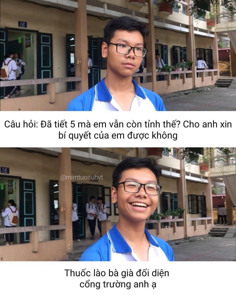 "Bí mật" để tình táo trong 5 tiết học dài như 5 thế kỷ đã được bật mí.