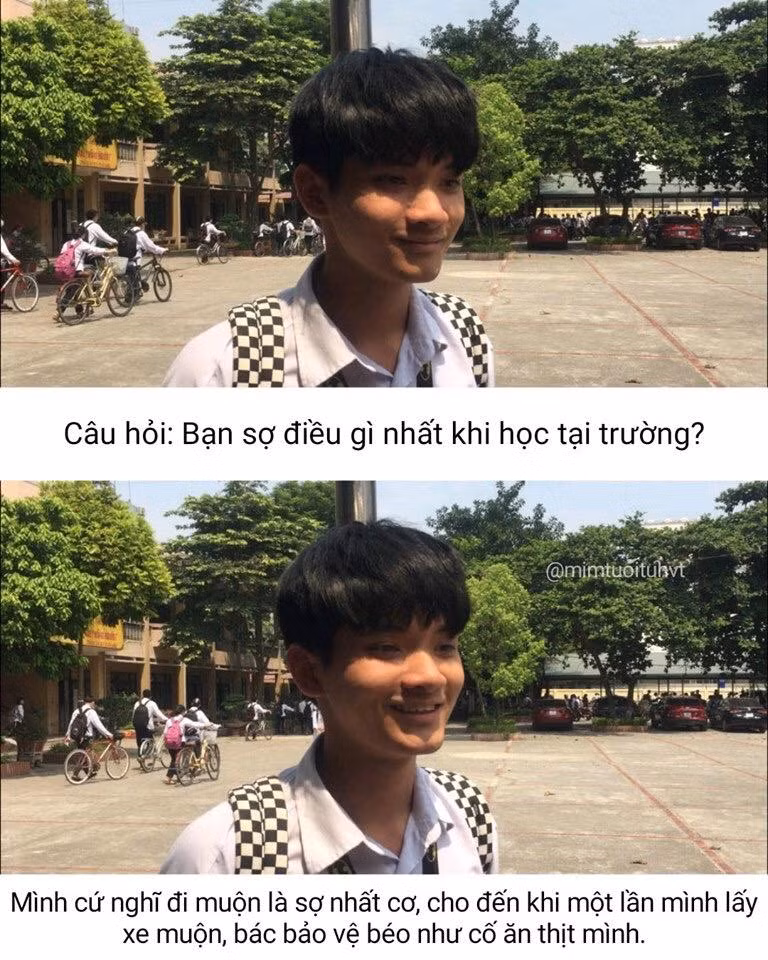 Bên cạnh niềm vui, khi tới trường các bạn học sinh đều có nỗi sợ riêng.