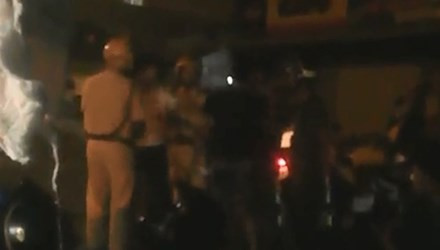 xac minh clip dan bi canh sat giao thong danh hinh anh