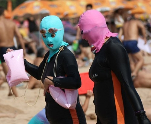 Sẵn sàng đi bơi thôi.