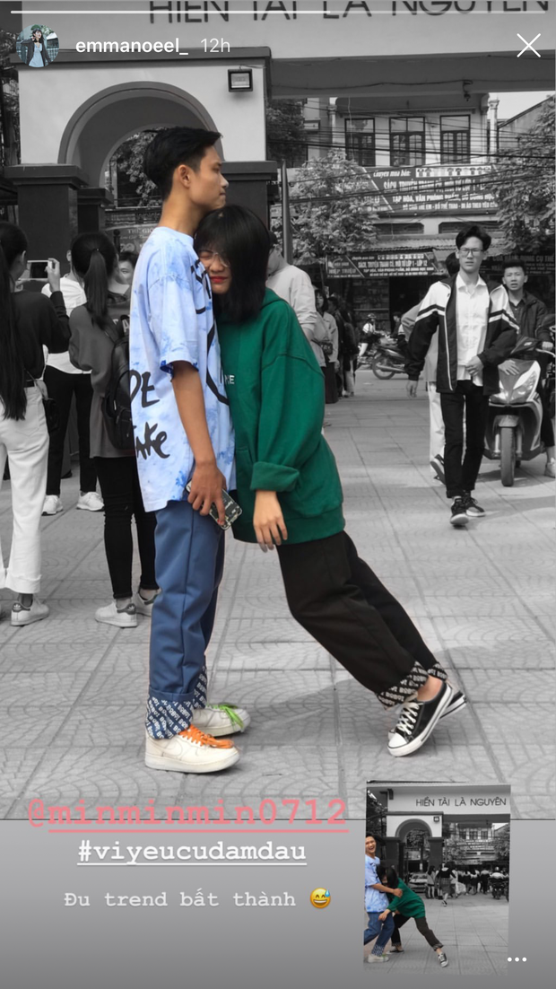 Khi "đu trend", bạn chỉ cần chụp ảnh và tag Min vào, đồng thời sử dụng hashtag #viyeucudamdau là cô ca sĩ sinh năm 1988 sẽ dành thời gian ra xem và lựa chọn ra những bức hình độc đáo nhất để đăng tải.